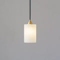 Alabaster Cylinder Cluster Chandelier