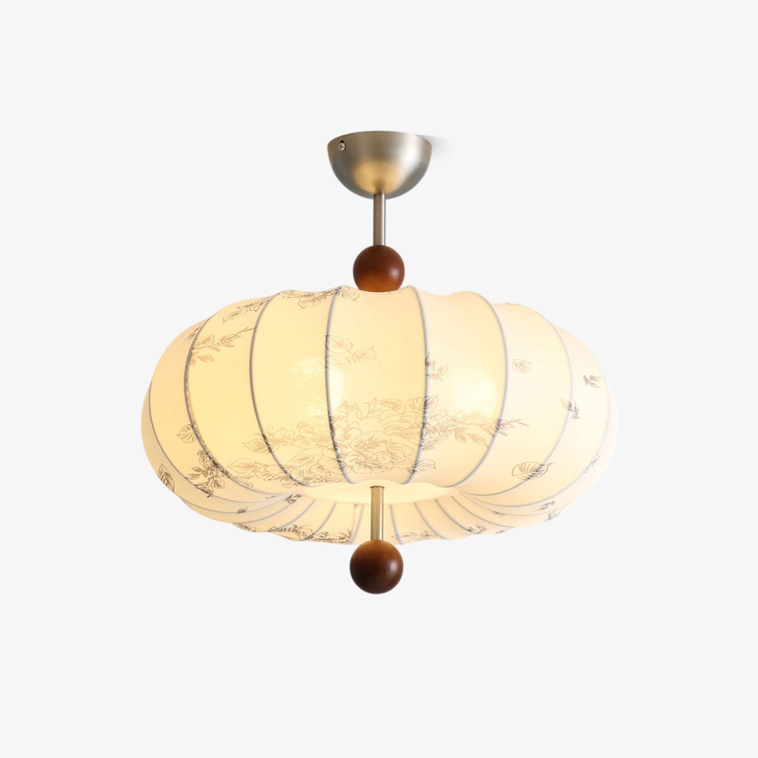 Amaya Fabric Lantern Pendant Light