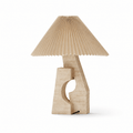 Arch Form Pleated Table Lamp
