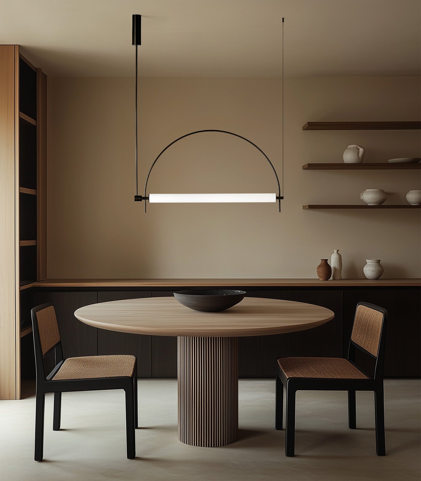 Arched Linear Led Chandelier