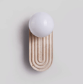 Arco Travertine Wall Light