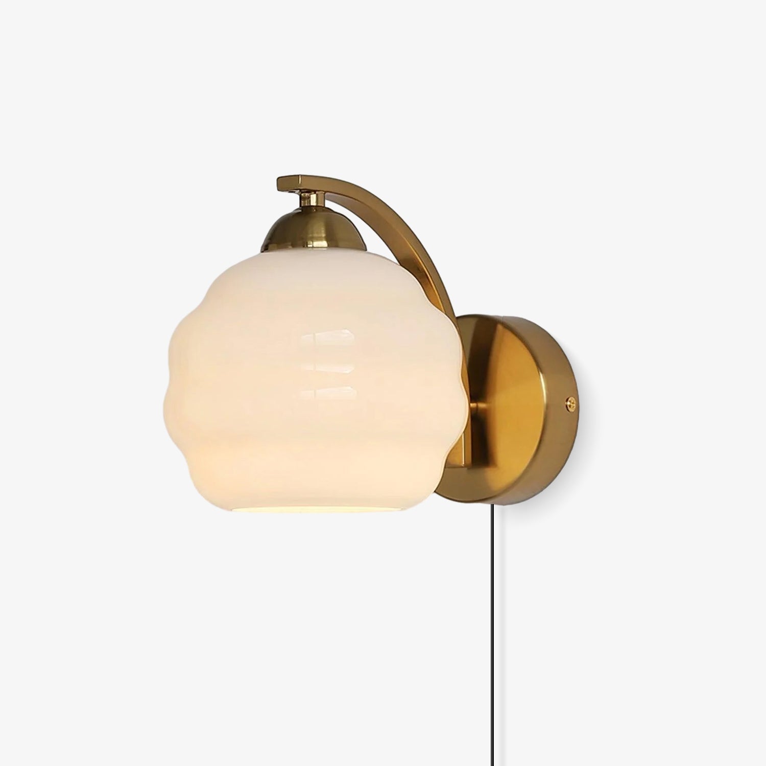 Art Deco Plug-in Wall Lamp