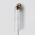 Art Glass Tube Plug-In Sconce