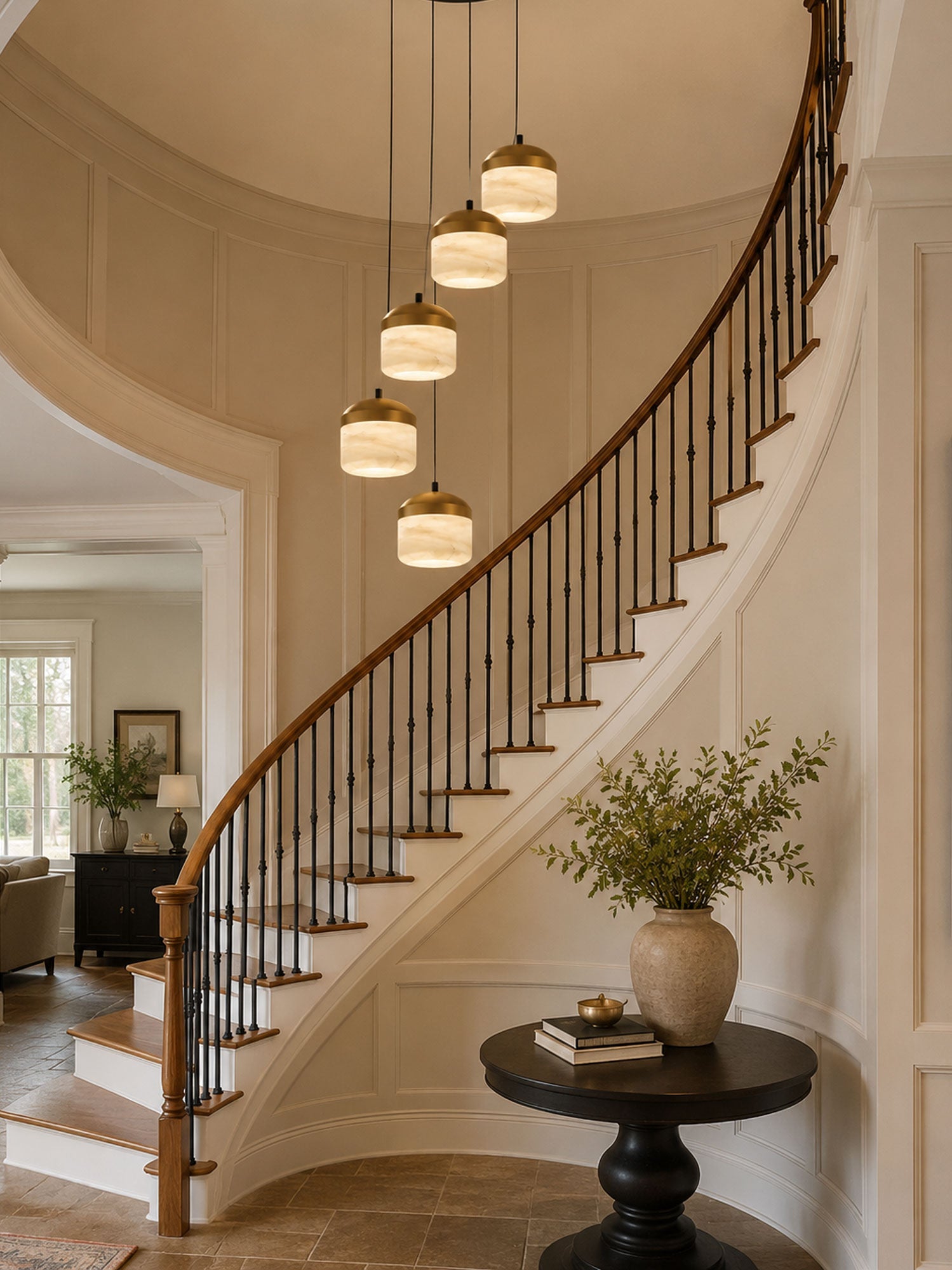 Asta Alabaster Pendant Light