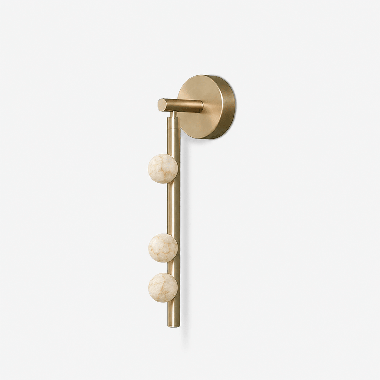 Asteria Alabaster Multi-Globe Wall Sconce