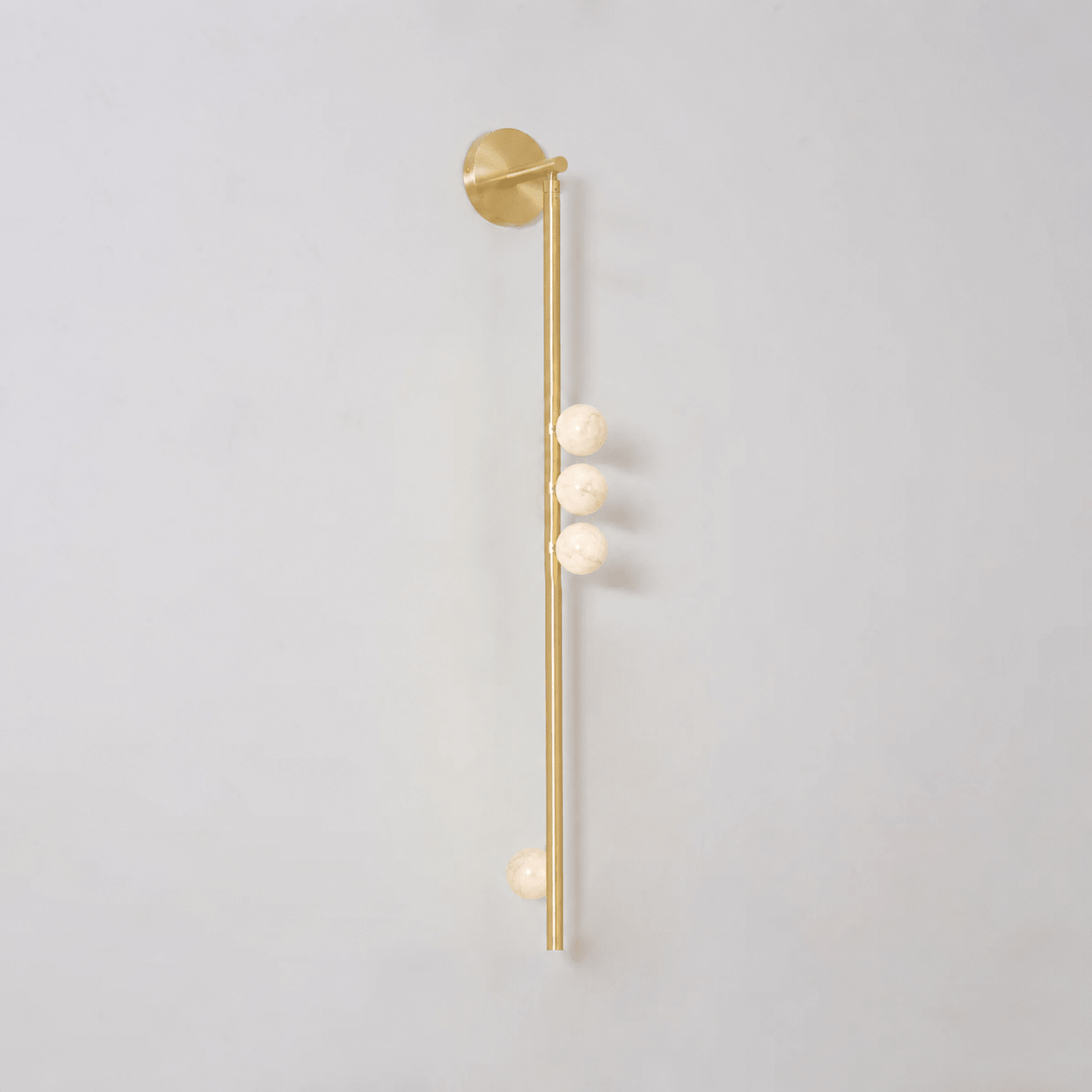 Asteria Alabaster Multi-Globe Wall Sconce