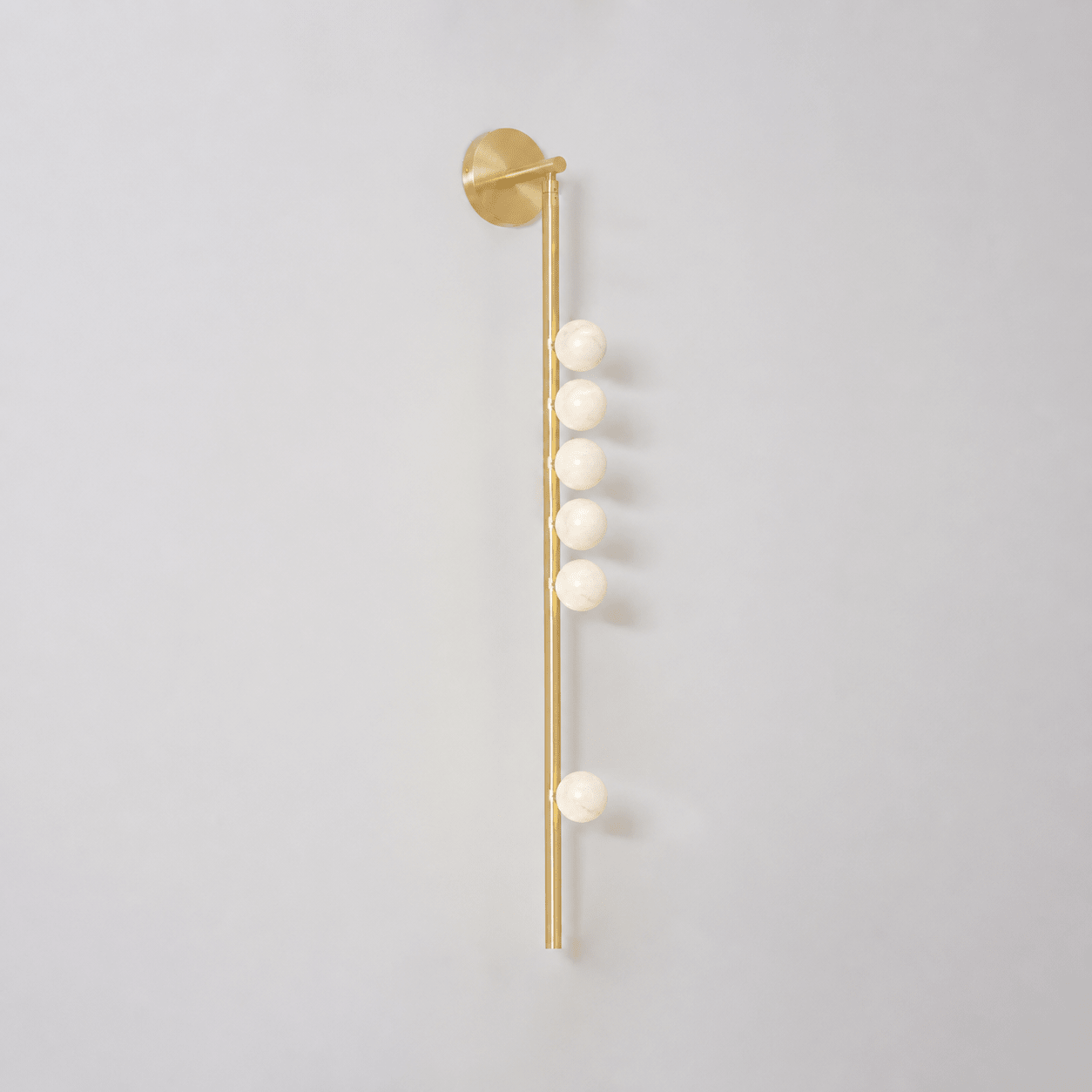 Asteria Alabaster Multi-Globe Wall Sconce