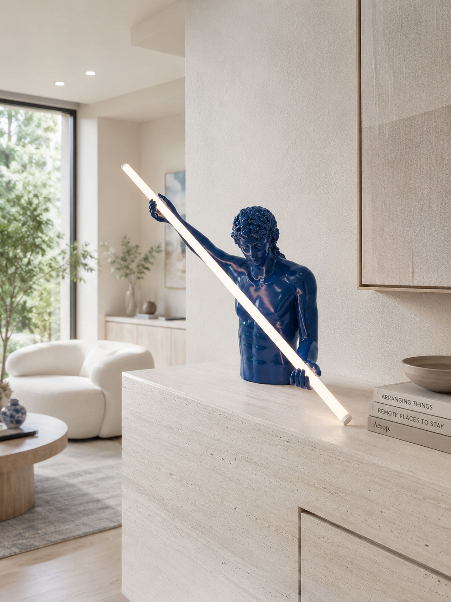 Atlas Beam Sculpture Lamp