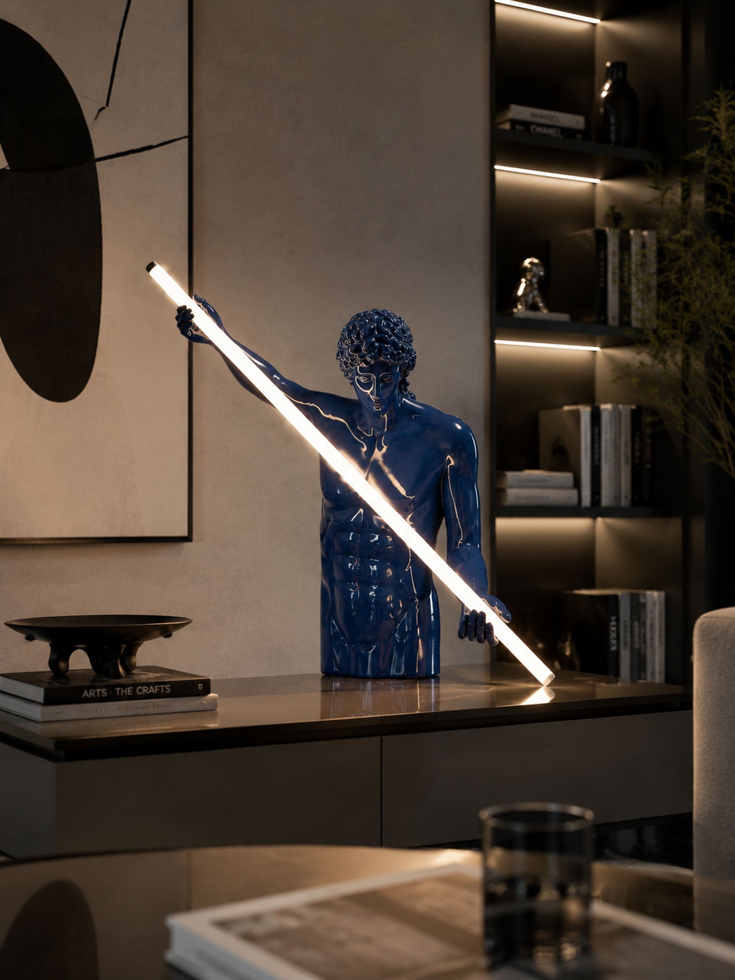Atlas Beam Sculpture Lamp