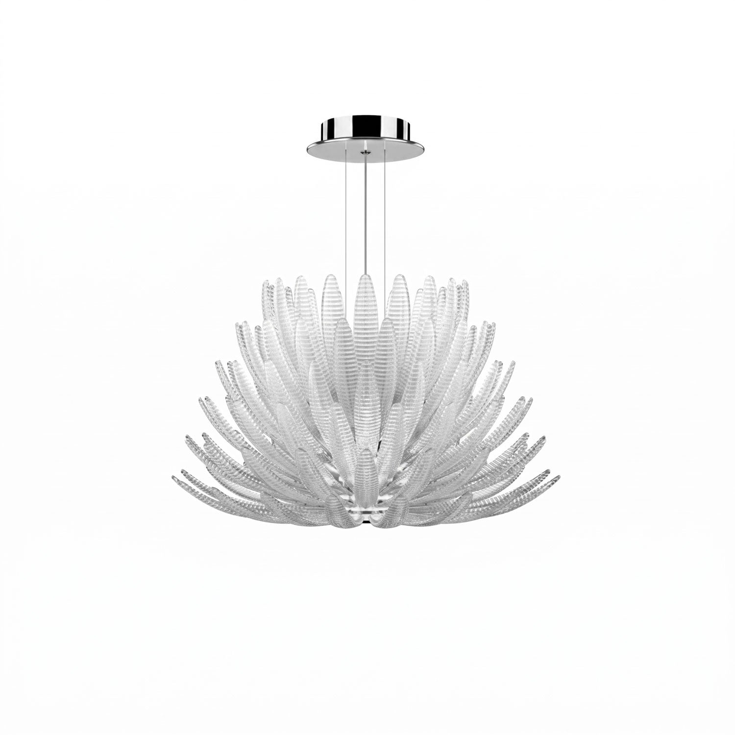 Aurelia Glass Petal Chandelier
