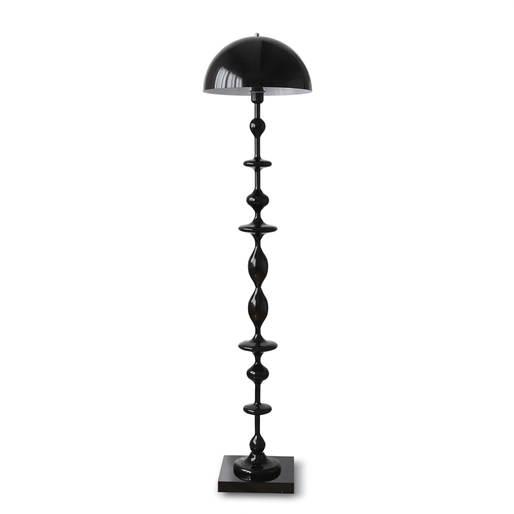 Beaded Mushroom Floor Lamp