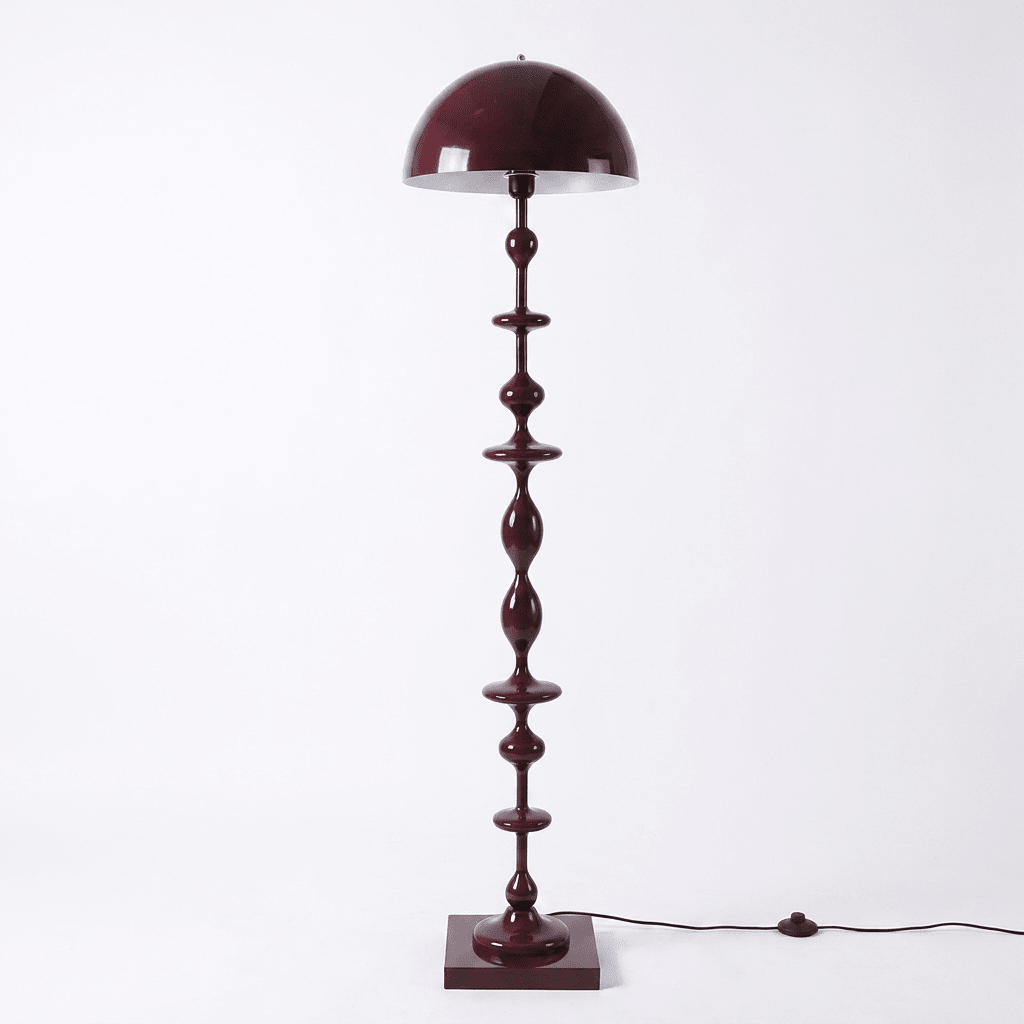 Beaded Mushroom Floor Lamp