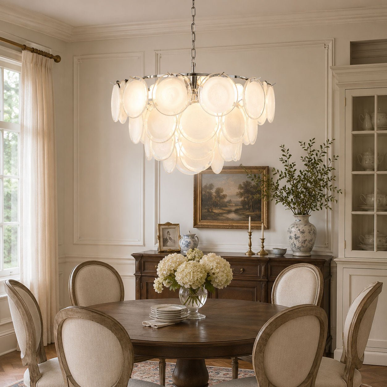 Bettina Glass Chandelier