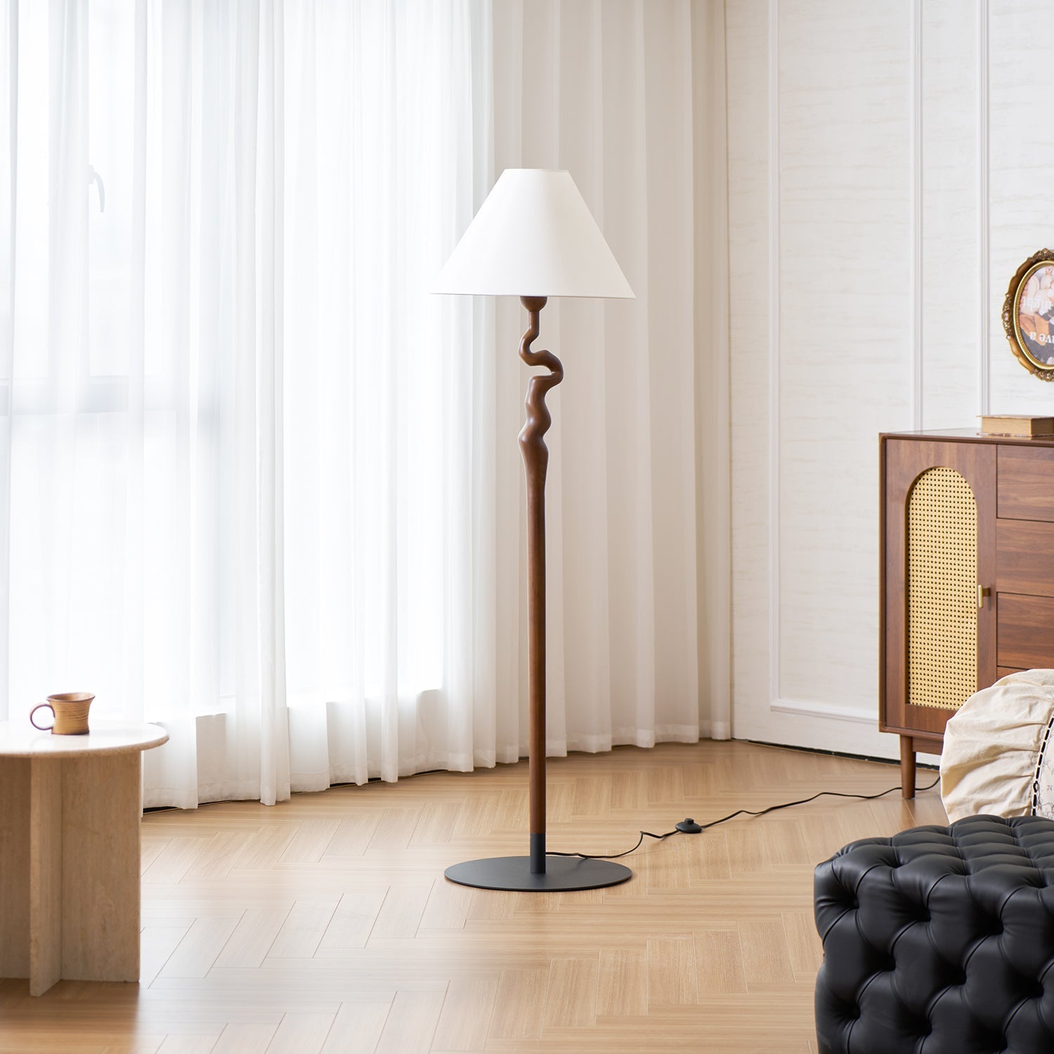 Serpentine Twist Floor Lamp