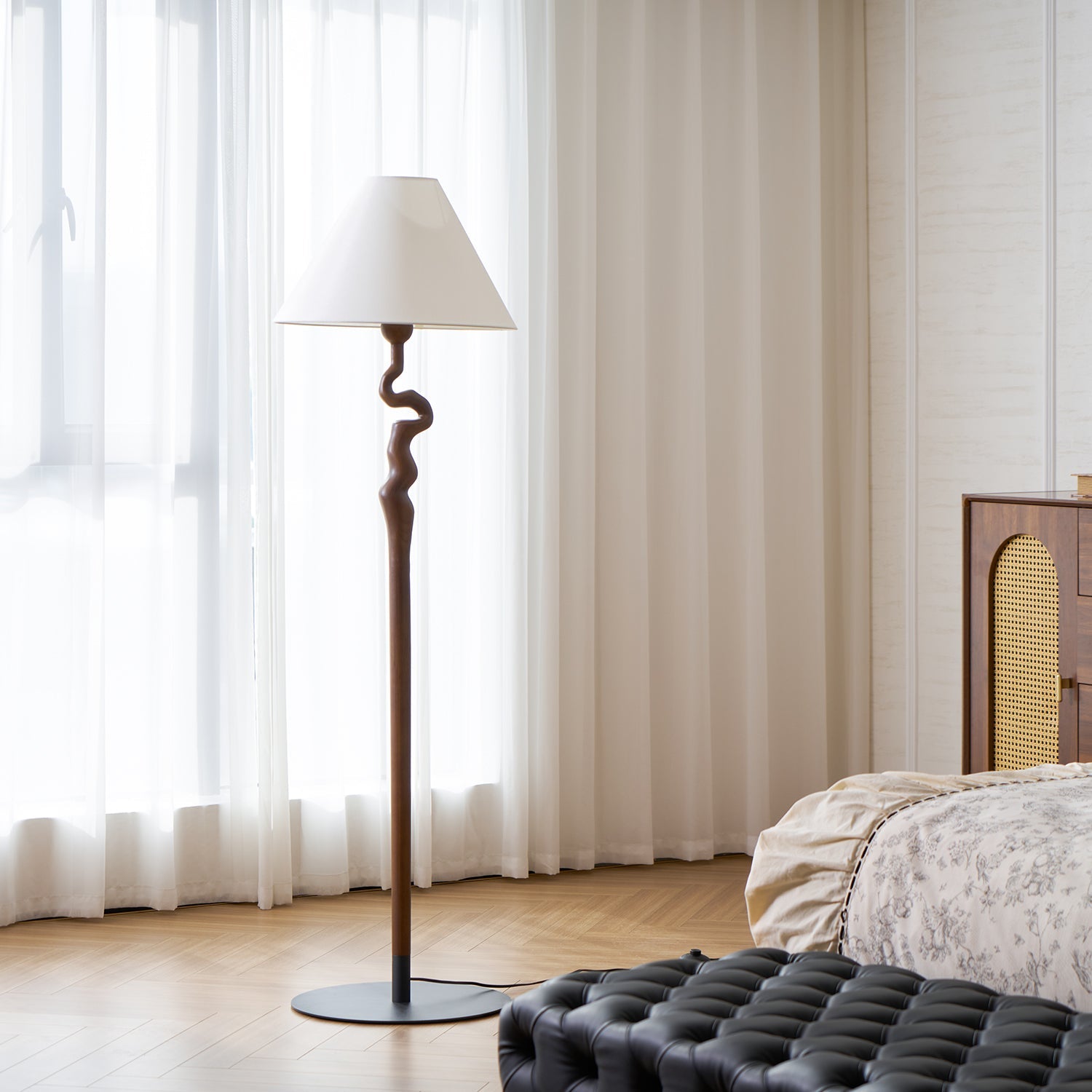Serpentine Twist Floor Lamp