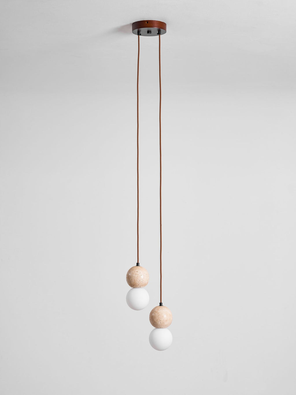 Camille Travertine Pendant Light