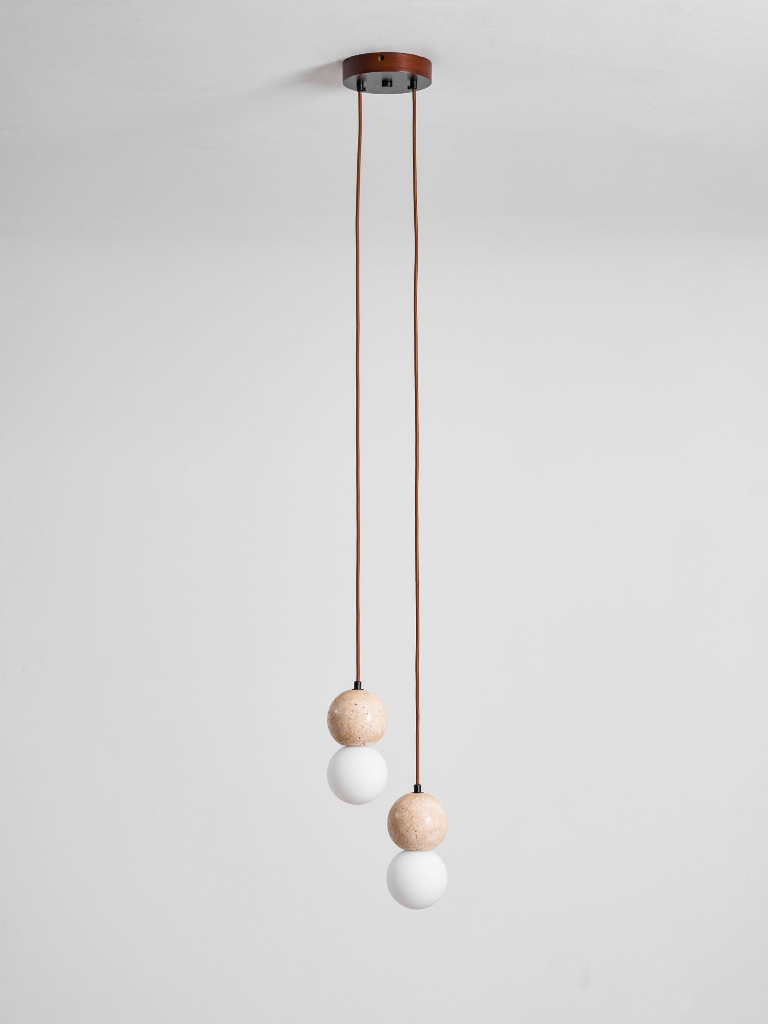 Camille Travertine Pendant Light