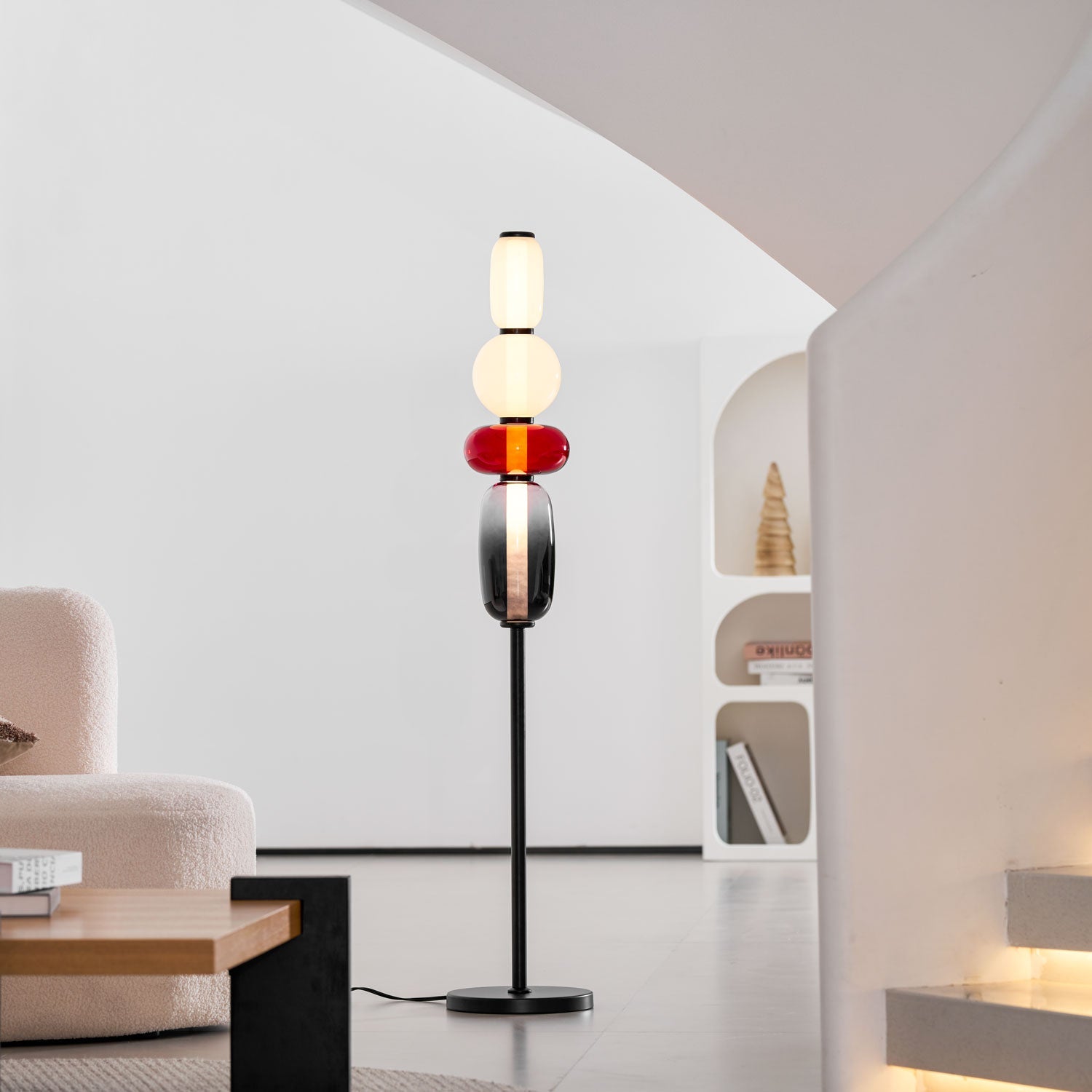 Candied Glass Floor Light