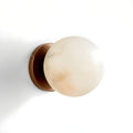 Celestial Double Alabaster Sconce
