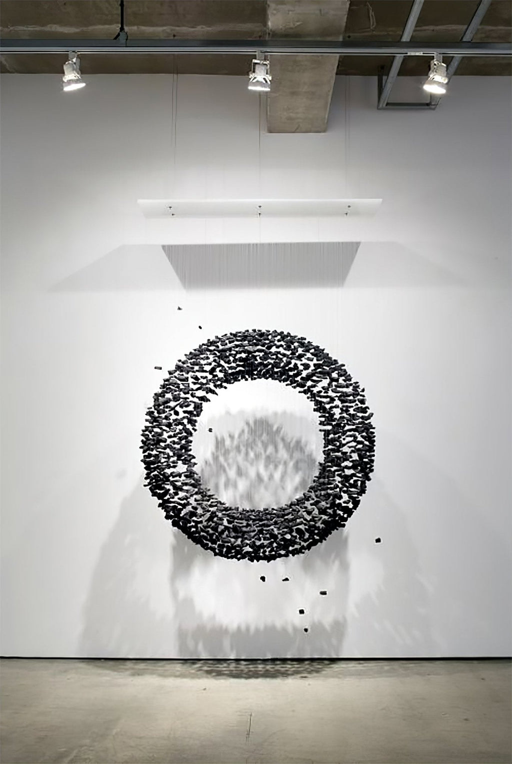 Charcoal Halo LED Chandelier