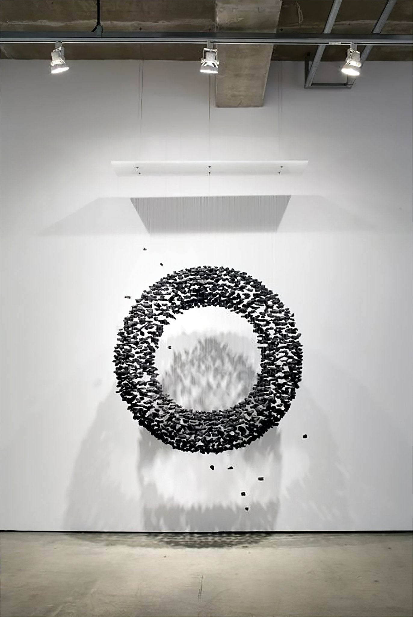 Charcoal Halo LED Chandelier