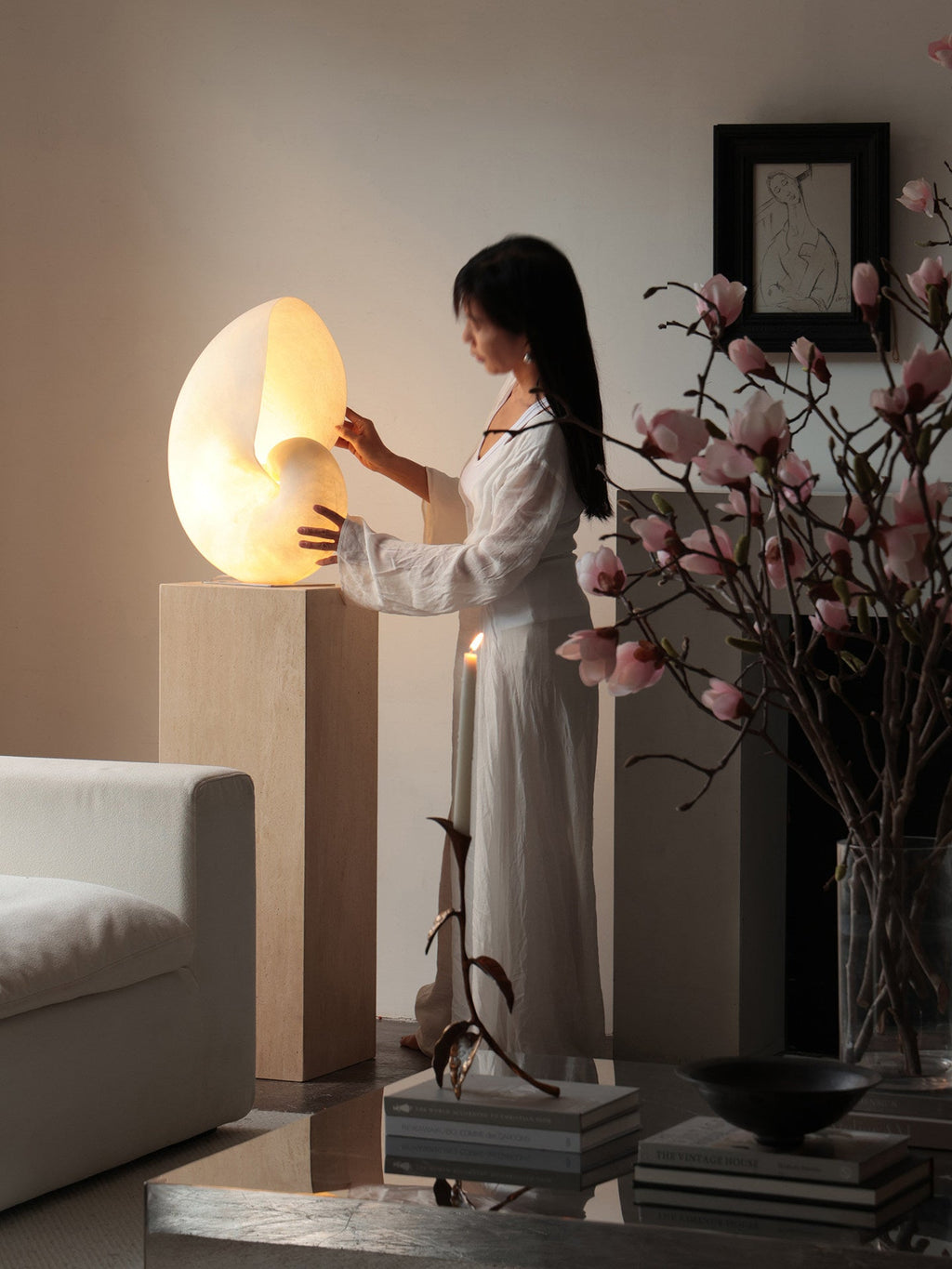Conch Bloom Lamp