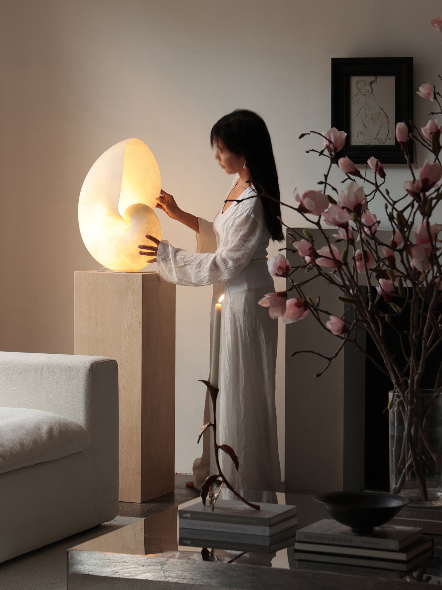 Conch Bloom Lamp