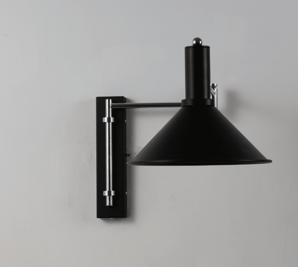 Cone Swing Arm Wall Sconce