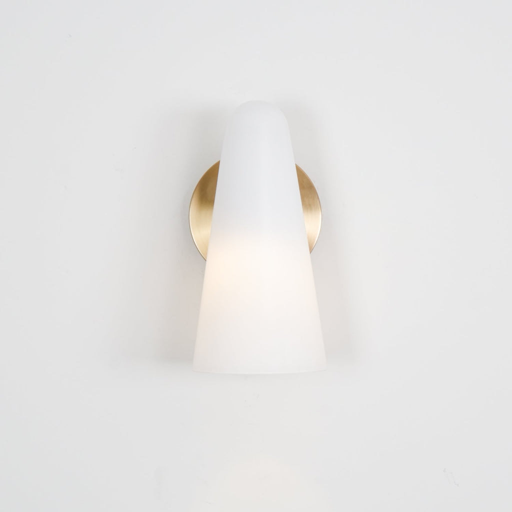 Conical Glass Wall Lamp