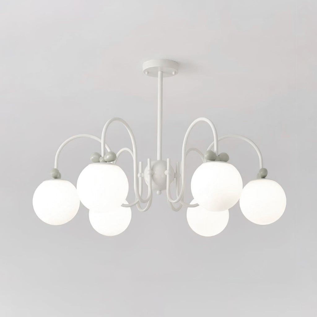 Cream Cherry Chandelier