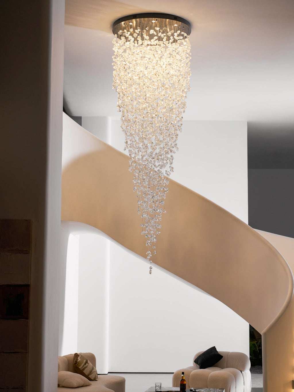 Crystal Stone Chandelier