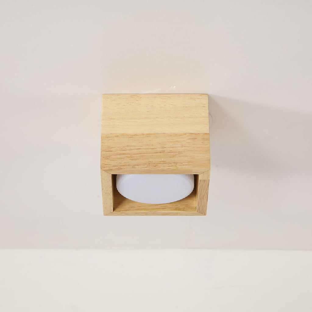 Cobra Wood Ceiling Light