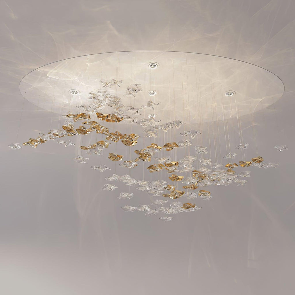 Tidal Art Glass Pendants Lamp