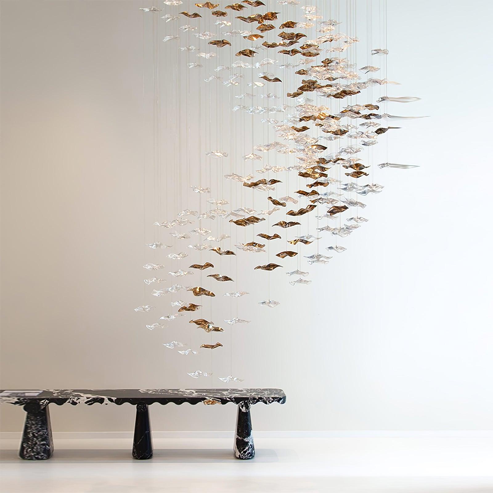 Tidal Art Glass Pendants Lamp