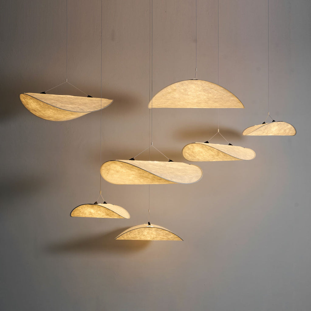 Tense Tyvek Pendant Lamp