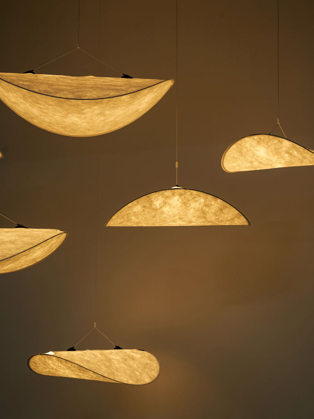Tense Tyvek Pendant Lamp