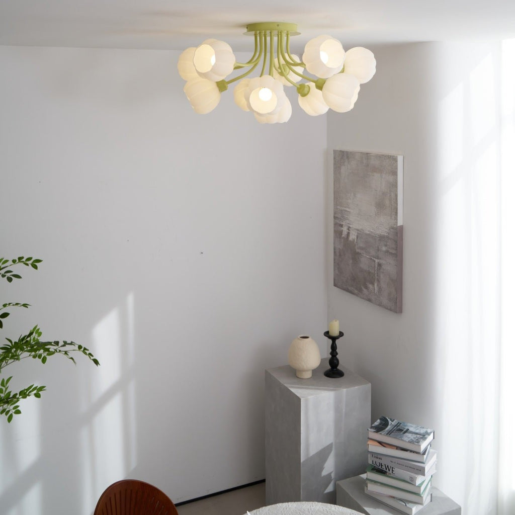 Pumpkin Matcha Ceiling Lamp