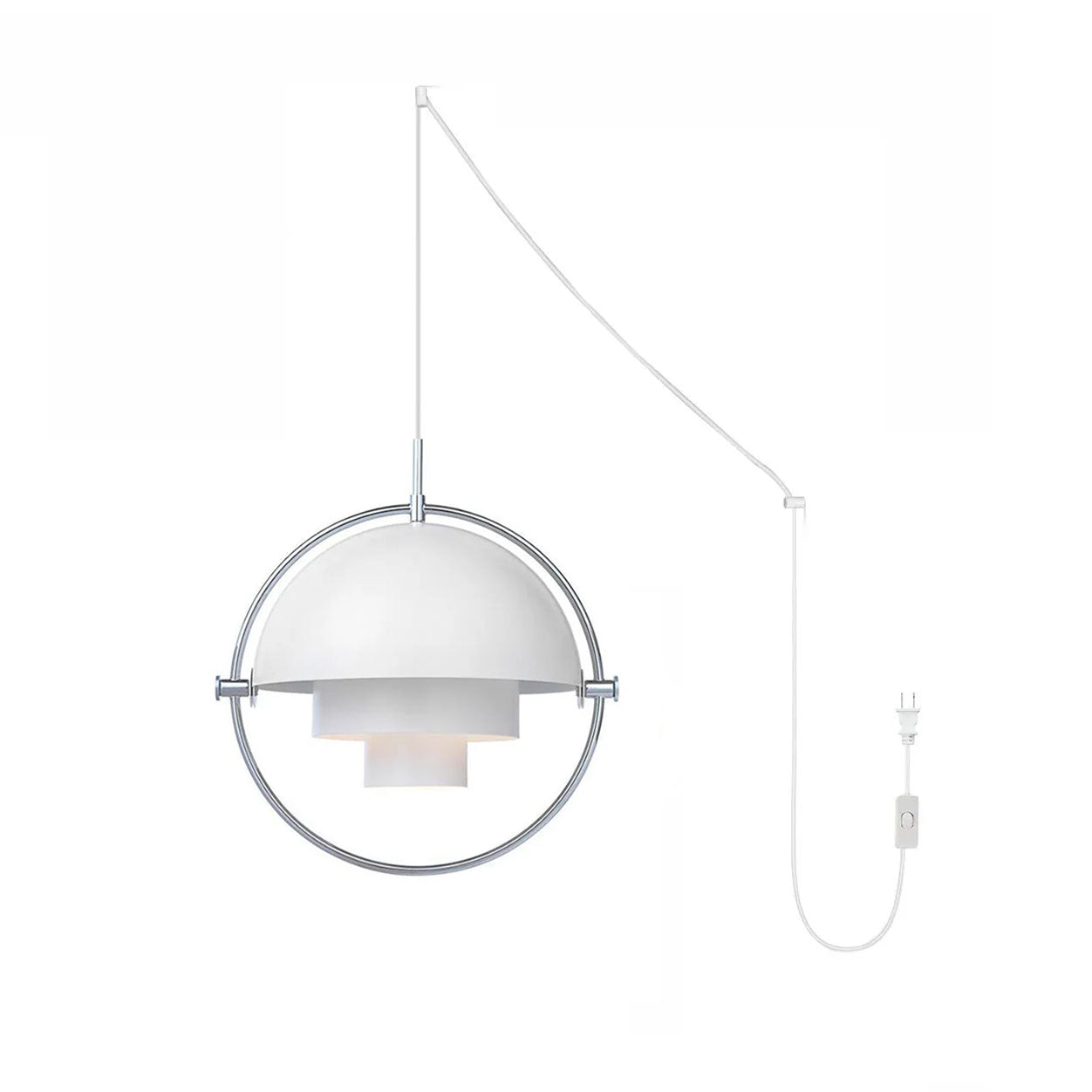 Deformed Ball Swag Pendant Light