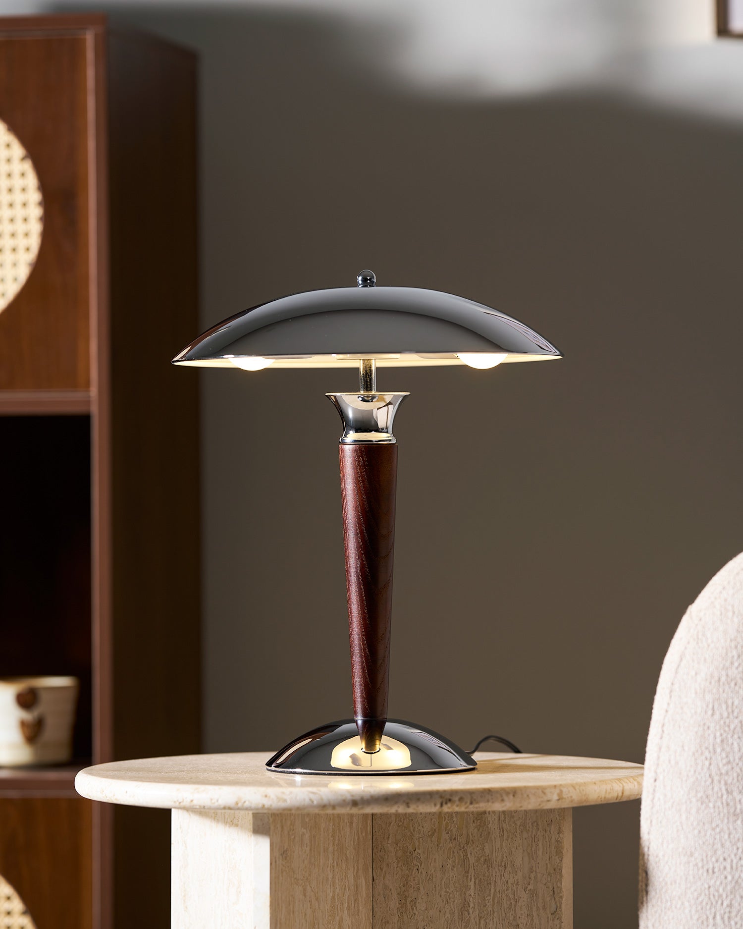 Helmet Table Lamp