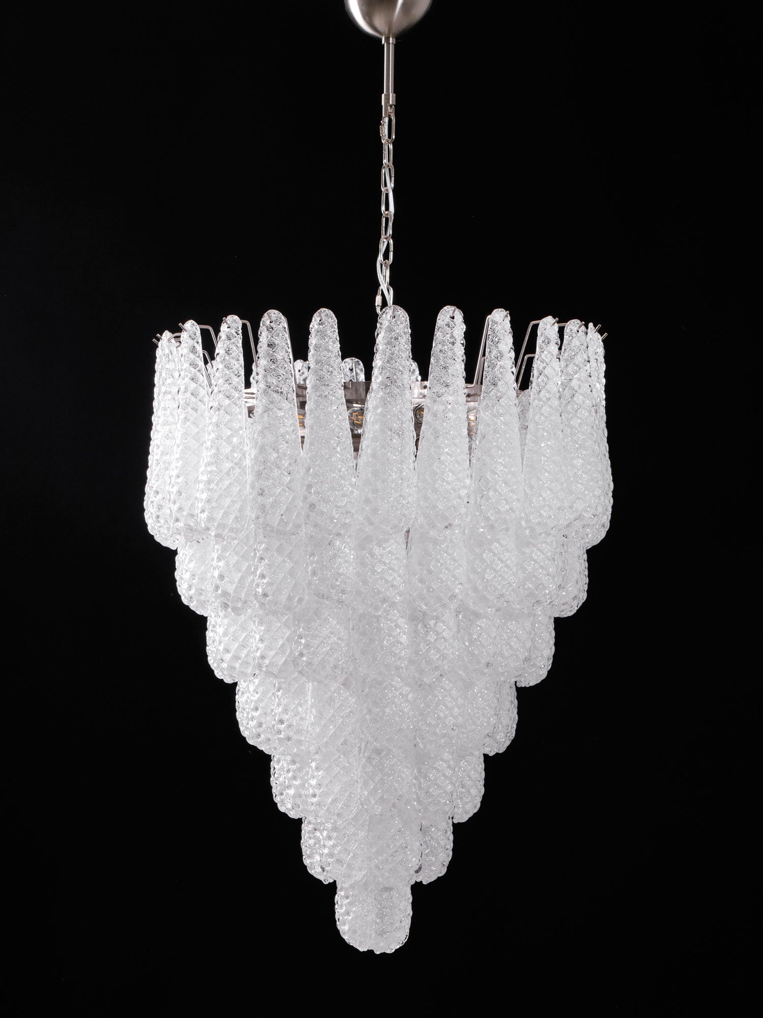 Glass Droplet Chandelier