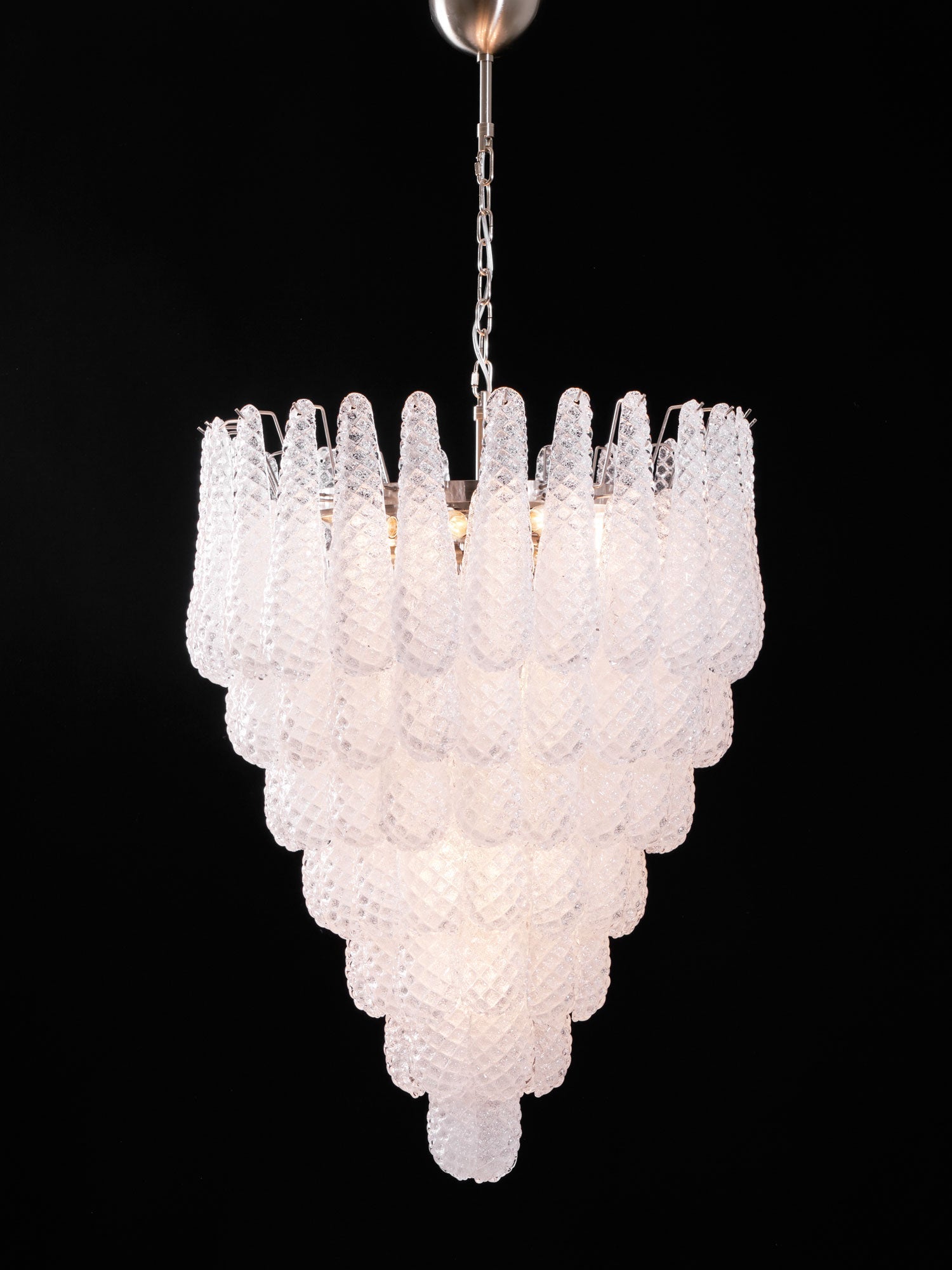 Glass Droplet Chandelier