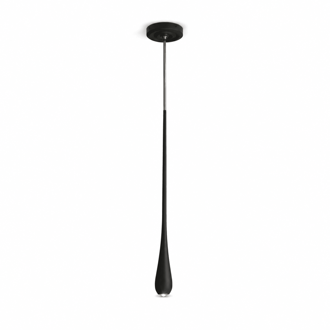 Elongated Teardrop Pendant Light