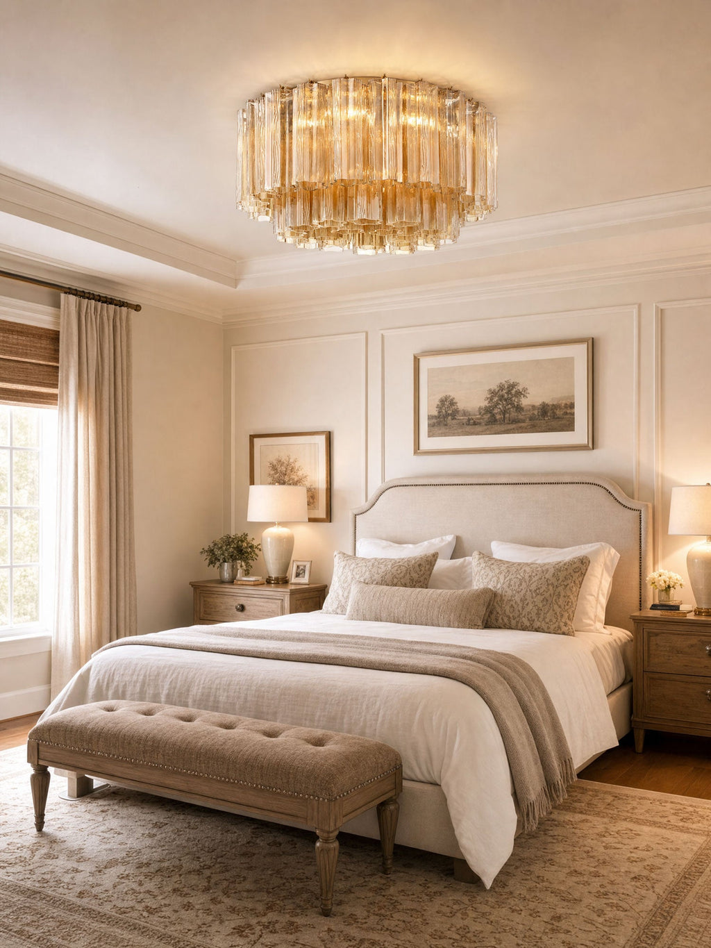 Eloria Glass Ceiling Lamp