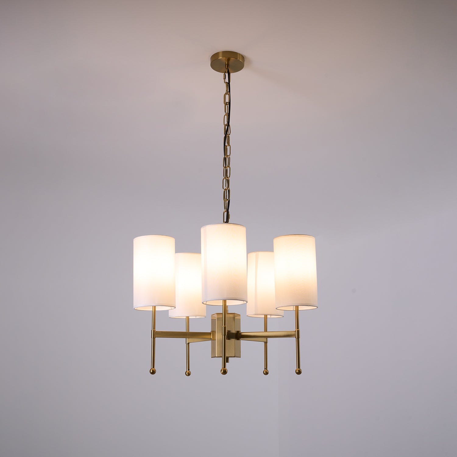 Brilliancess Brass Chandelier
