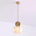 Etruscan Aabaster Pendant Light