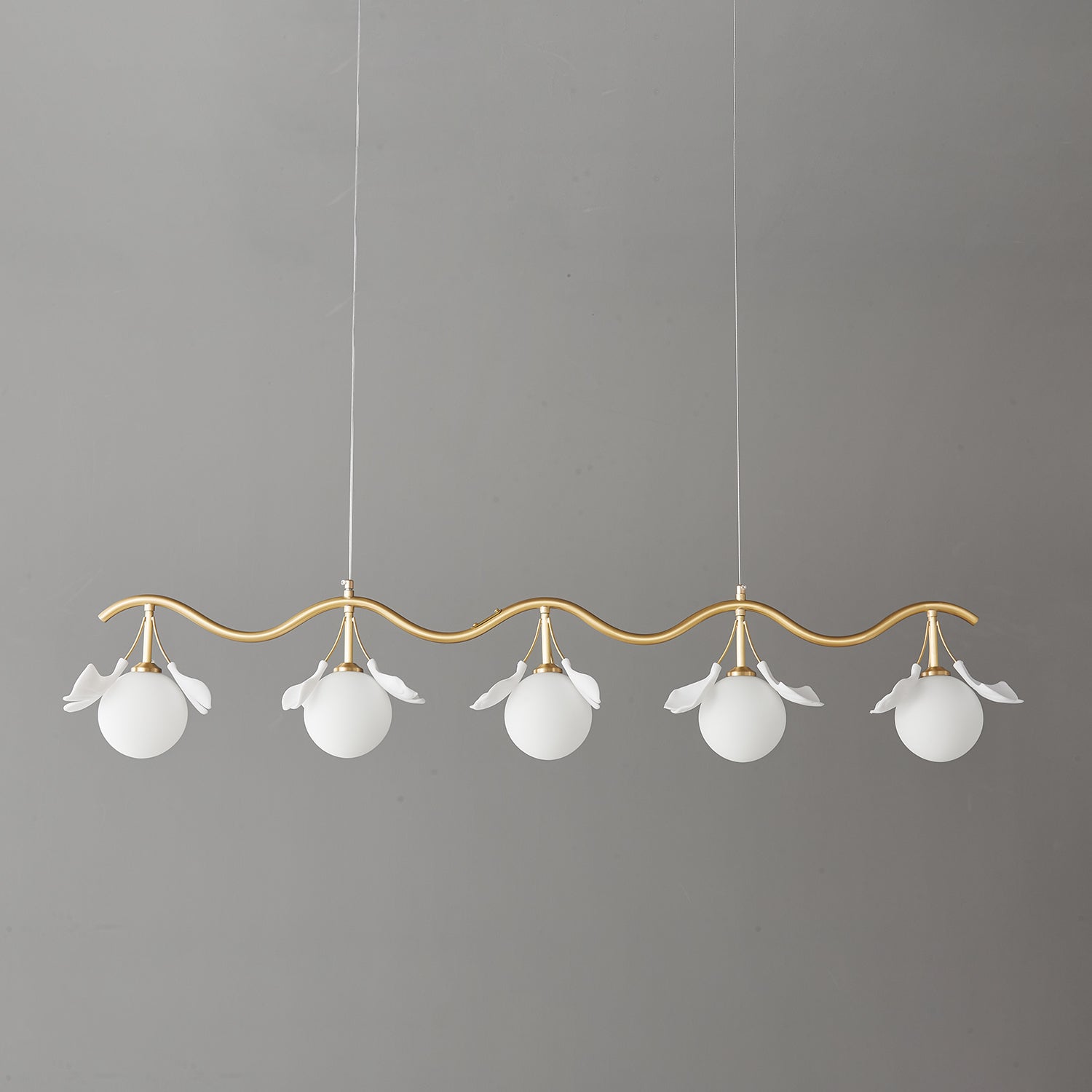 Gingko Orb Chandelier
