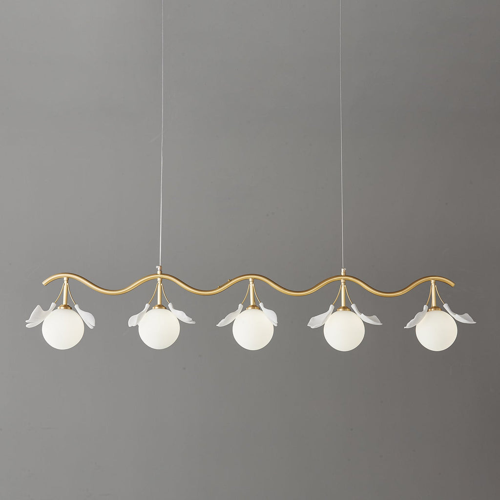 Gingko Orb Chandelier