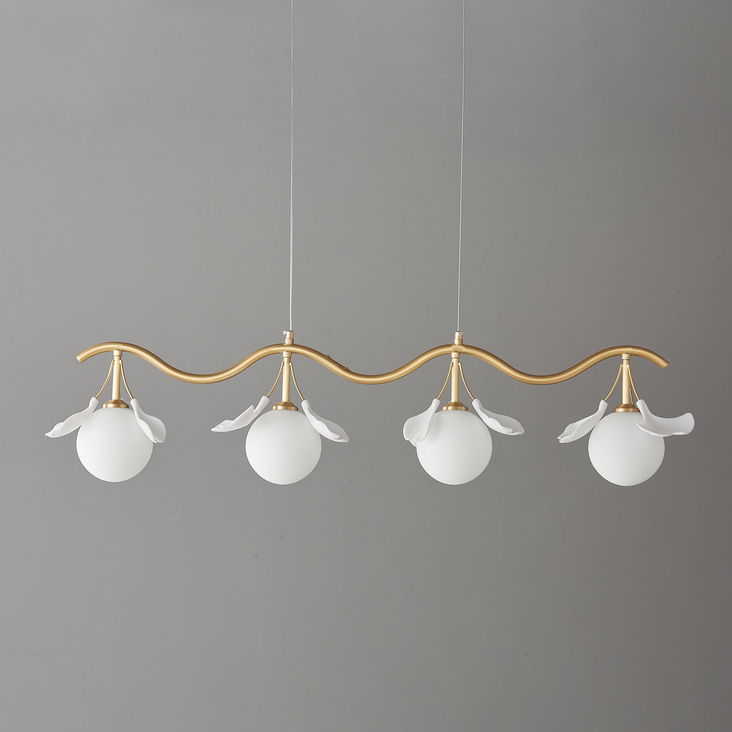 Gingko Orb Chandelier