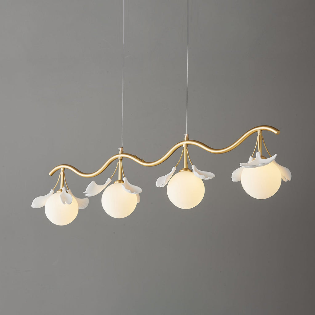 Gingko Orb Chandelier