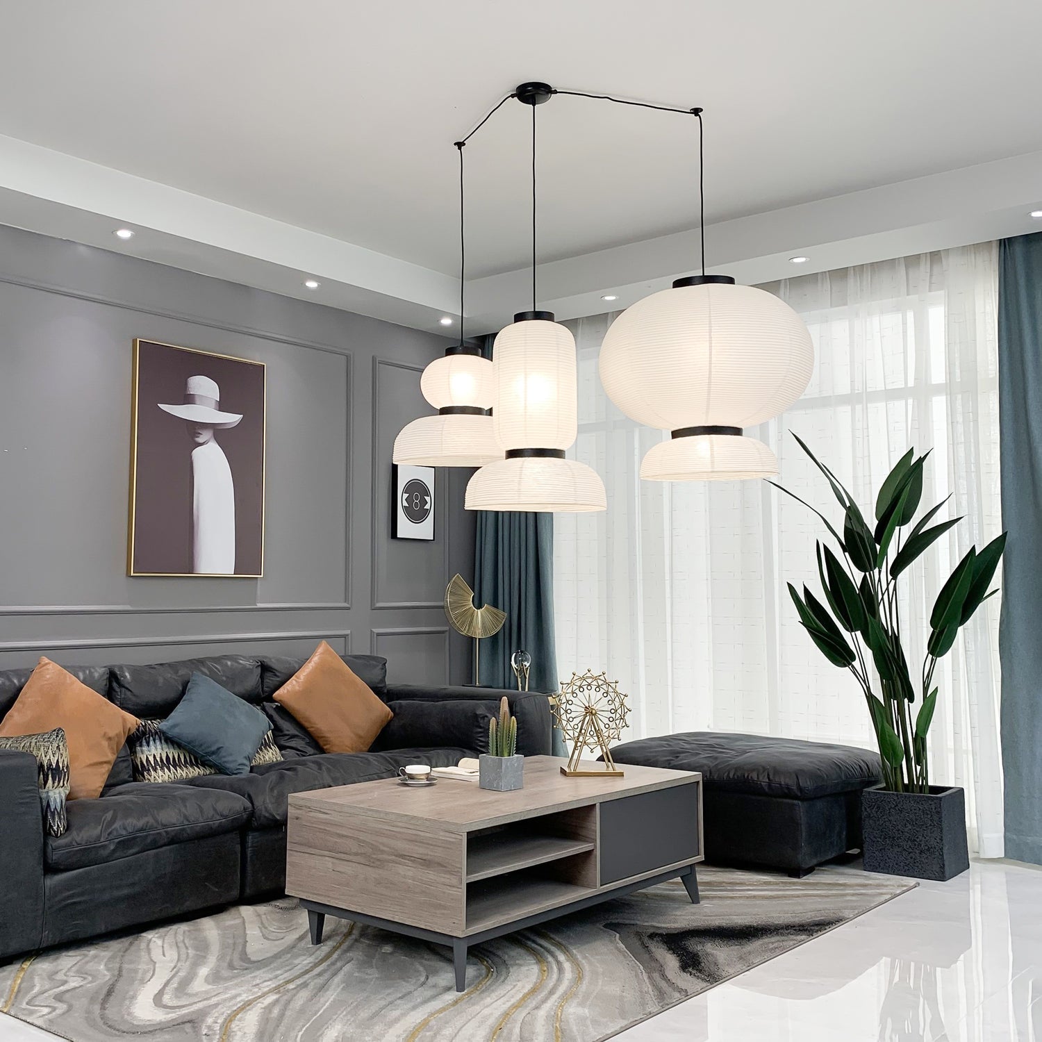 Cocoon Paper Pendant Lamp